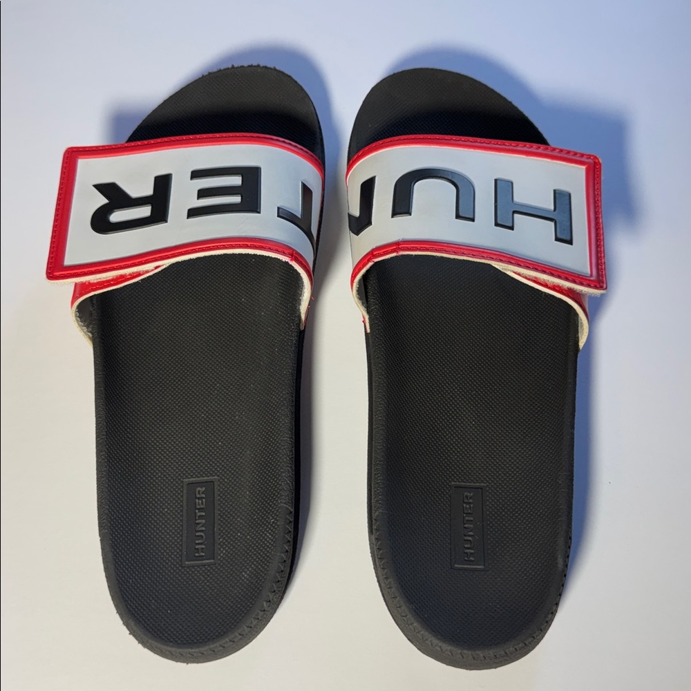 HUNTER slides adjustable sandal
Red Black White logo US 9 (UK 7)
Coastal core - Picture 8 of 11